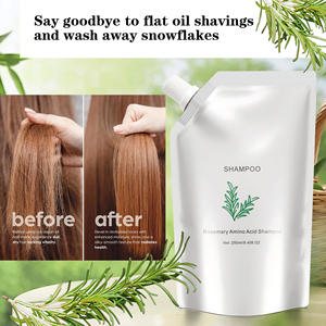 Shampooing bio aux herbes de romarin et menthe pour la croissance des cheveux et crème antichute antipelliculaire pour la prévention de la perte de cheveux - Product Image 2