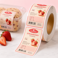 Étiquettes personnalisées avec logo imprimé, autocollants en PVC imperméables, étiquettes adhésives pour emballage, étiquettes de produits bon marché