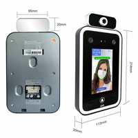Sistema De Controle De Acesso Biométrico Reconhecimento Facial Touch Screen Tempo Atendimento Sem Fio Face Reconhecimento Reader para IP WiFi