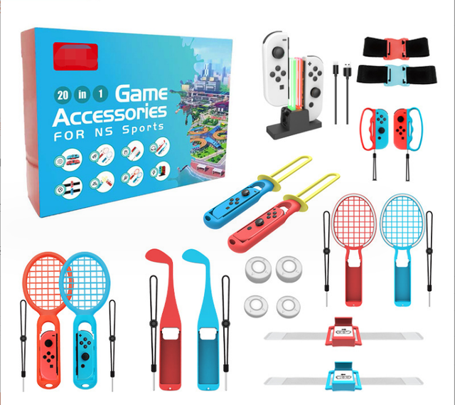 Sports Kit Accessories Bundle for Nintendo Switch for Nintendo Entertainment System