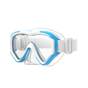 Vendita diretta in fabbrica cinghie per occhiali per adulti occhiali da nuoto Anti nebbia Spray mezza faccia maschera per immersioni subacquee - Product Image 3