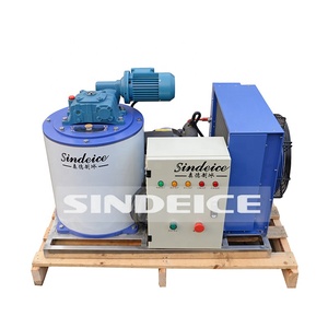 300 kg 500 kg Flake máy nước đá thương mại Flake Máy Làm Đá đã sẵn sàng để tàu - Product Image 3