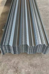 Lamiera per Pavimentazione/Tetto in Acciaio Corrugato Zincato Standard ASTM DX51D+Z, Spessore 0.9mm-1.5mm, Z275 Zincato - Product Image 4