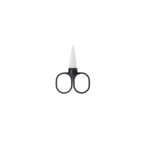 Mini Stainless Steel <b>Thread</b> Scissors With Black Plastic Handles Small Size For Tailoring And Cross Stitch Cutting Tools - Product Image 4