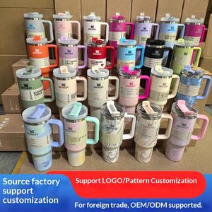 Vente en gros 1:1 de la célèbre marque Stan Cup 40OZ avec poignée et paille, thermos 40oz, gobelet de voyage en carton, gobelet de voyage en plein air - Product Image 2