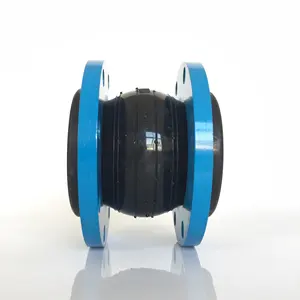 Customized advanced manufacture Ductile iron single sphere flexible joint rubber bellows