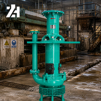 Pompe à boue verticale en polyuréthane à immersion totale pour le drainage des fosses de traitement minier