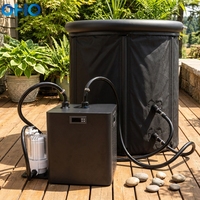 Refroidisseur d'eau portable OHO pour bain froid, unité de refroidissement pour le contrôle de la température, applications pour baignoires de thérapie par le froid et spas