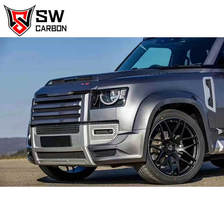 Defender LM Style Wide Body Kit for Land Rover Defender 90 110 Front ...