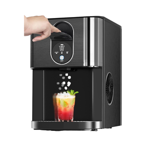 Comptoir de machine à glaçons électrique Nugget 44lbs/24H réservoir d'eau de distributeur de Machine à glace carrée à granulés à mâcher doux - Product Image 1