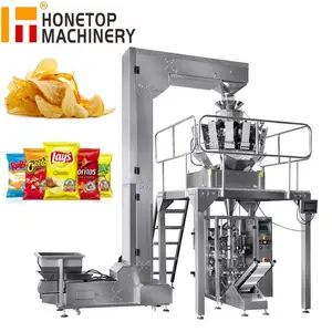 Honetop HTL-520C macchine per snack Multi-teste confezionatrici multifunzione confezionatrici per patatine fritte