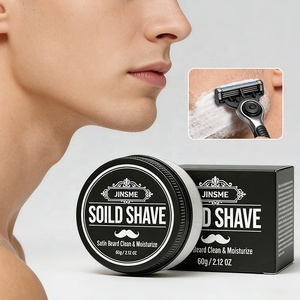 Crema Suavizante e Hidratante para Barba, Limpieza y Afeitado, con Aceite de Coco, Aceite de Oliva, Glicerina, Extracto de Hoja de Menta, Hierbas Naturales, Acabado Satinado - Product Image 1