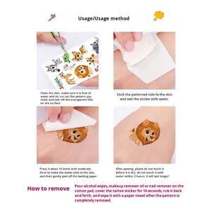 Autocollant de tatouage de football résistant à l'eau, transfert d'eau imprimé, événements sportifs, club, carnaval, fête, corps européen, visage, 1 à 3 jours - Product Image 5