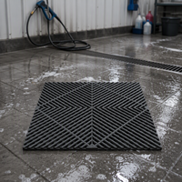 Grille de drainage antidérapante en plastique pour salle de lavage automobile, atelier 4S et atelier de lavage, dalles de sol drainantes
