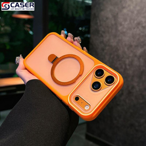 <span class=keywords><strong>Coque</strong></span> <span class=keywords><strong>de</strong></span> <span class=keywords><strong>protection</strong></span> pour smartphone <span class=keywords><strong>iPhone</strong></span> <span class=keywords><strong>11</strong></span> 17 16, avec support magnétique, couleur contrastée, finition mate, best-seller, toucher doux, bordure rigide - Product Image 1