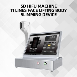Máquina HIFU 5D de Última Tecnología, 11 Líneas, para Lifting Facial y Adelgazamiento Corporal, Cepillo Facial Sónico Ultrasónico de Escritorio, OEM/ODM/Logo - Product Image 2