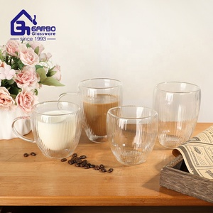 Taza de Café de 300 ml, Ecológica, de Borosilicato Alto, de Pared Simple, Diseño Minimalista con <span class=keywords><strong>Esmalte</strong></span>, para Té, Vino, Fiestas o Viajes - Product Image 4