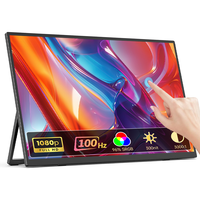 Moniteur portable tactile capacitif Eimio 21,5 pouces, écran externe pour ordinateur portable Eimio IPS Type-C Plug and Play, extension d'écran OEM en gros