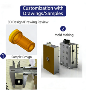 Stampaggio a Iniezione di Plastica, Lavorazione di Parti Speciali <span class=keywords><strong>per</strong></span> Gusci di Prodotti Elettronici Personalizzati, Taglio <span class=keywords><strong>per</strong></span> Uso in Costruzioni e Porti - Product Image 4