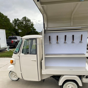 Camion de restauration mobile 3 roues vintage 2026, chariot <span class=keywords><strong>à</strong></span> café, cuisine mobile, camion de crème glacée, bar mobile, remorque alimentaire - Product Image 3