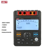 Testeur de résistance d'isolement numérique AC/DC UNI-T UT512 2500V avec écran LCD rétroéclairé, stockage de données et mesure de l'indice de polarisation