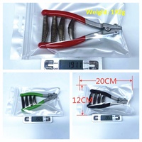 Pince de fixation à quatre ressorts pour machine à cordage manuelle de raquettes de badminton et de tennis, en alliage de zinc