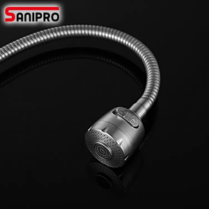 SANIPRO горячая Распродажа гибкий поворотный SS304 кухонный смеситель с выдвижной распылительной головкой - Product Image 4