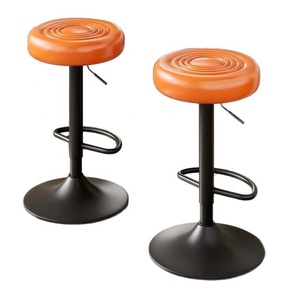 Chaise haute moderne et minimaliste pour KTV, bar et salon de thé, avec fonction de levage et de rotation - Product Image 5