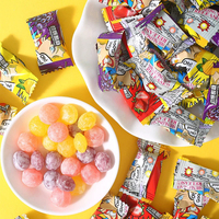 Bonbons durs à la saveur de fruits frais, très demandés, confiserie, collation pour enfants, bonbons super acidulés