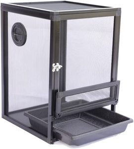 <span class=keywords><strong>ตู้</strong></span>เลี้ยงสัตว์เลื้อยคลานอะลูมิเนียมแบบมีลิ้นชัก ยี่ห้อ Chameleon - Product Image 1