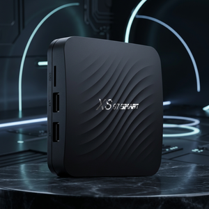 New XS97 Android Tv <b>Box</b> Amlogic S905Y4 4GB 32GB 4K HD 2.4G&5G WiFi Plug and Play <b>Set</b> <b>Top</b> <b>Box</b> Support OEM ODM Best Price - Product Image 1