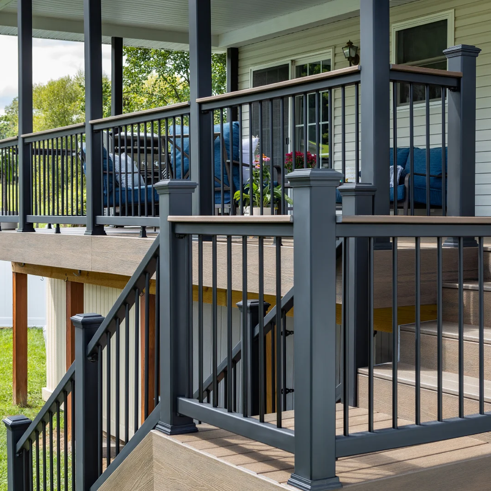 Aluminum Fence Railing Panels with Modular Design for Flexible Project ...
