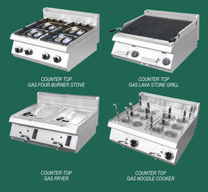 Bain Marie Cuisinière avec armoire Bain Marie Chauffe-plats Piscine à soupe en acier inoxydable isolée au gaz avec base en armoire - Product Image 5