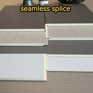 Panneau mural moderne <span class=keywords><strong>en</strong></span> cristal de carbone à motif bois et <span class=keywords><strong>pierre</strong></span> pour toute la <span class=keywords><strong>maison</strong></span>, idéal pour les maisons anciennes, imperméable, insonorisant et anti-moisissure - Product Image 6