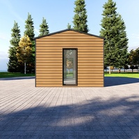 Maison conteneur modulaire préfabriquée en acier, petite, démontable, facile à assembler, en kit, étanche