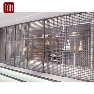 Porta Scorrevole Elettrica in Vetro a Doppio Specchio con Telaio in Lega di Alluminio Stile Francese di Alta Gamma per <span class=keywords><strong>Balcone</strong></span> e Interni di Villa - Product Image 2