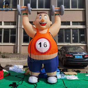 <span class=keywords><strong>Ballon</strong></span> de <span class=keywords><strong>fitness</strong></span> Bolle <span class=keywords><strong>gonflable</strong></span> de haute qualité de 3.5m de haut Sportende Dick vers la Hollande - Product Image 1