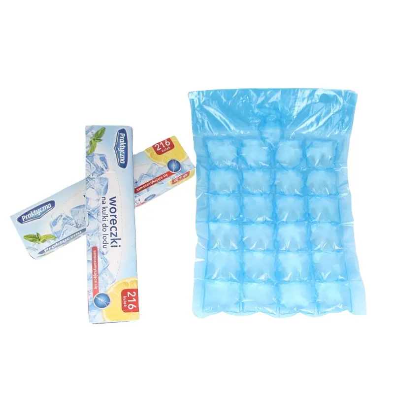 アイスパックを作るための使い捨てアイスビニール袋食品グレードの安全プラスチックアイスキューブバッグ
