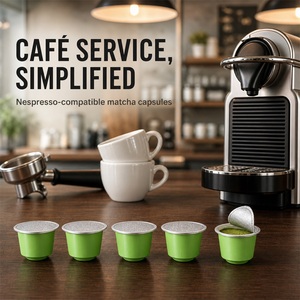 Cápsulas de Matcha Compatibles con Nespresso Original Line, Suministro Global, Venta al por Mayor, Personalización de Marca Disponible - Product Image 6
