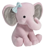 Peluche personnalisée en coton doux, éléphant parlant et chantant, ours en peluche, cadeau, emballage en vrac, prix bas