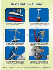 <strong>Vertical</strong> <strong>Axis</strong> <strong>Wind</strong> <strong>Turbine</strong> <strong>VAWT</strong> <strong>Turbin</strong> Angin 500-5000Watt 12-48 Volt-5000W,48V - Product Image 4