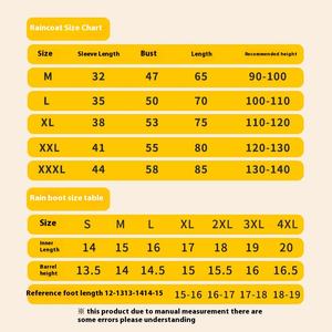 <span class=keywords><strong>2022</strong></span> nouveaux enfants imperméable en tissu <span class=keywords><strong>EVA</strong></span> imperméable garçons et filles pour Poncho pour la maternelle et le bébé école voyage spécial - Product Image 4