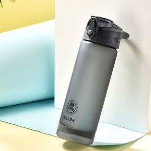 BPA Free Tritan Sports Water <b>Bottle</b>, Leakproof <b>Flip</b> <b>Top</b> Drinking <b>Bottle</b> <b>with</b> Handle, for Gym, School - Product Image 1