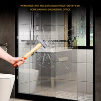 Film de fenêtre pour bâtiment en PET anti-explosion, isolation thermique, miroir unidirectionnel, intimité, décoration