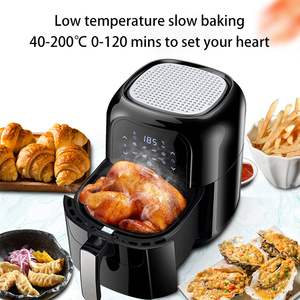 Horno eléctrico de doble capa, freidora de aire <span class=keywords><strong>para</strong></span> <span class=keywords><strong>microondas</strong></span>, 5,5 l, 2l, precio de fábrica, venta directa - Product Image 5