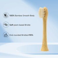 Cabezales de cepillo de dientes eléctrico de bambú ecológicos con cerdas suaves de jabalí para modelos Philips Sonicare