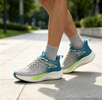 Chaussures de course personnalisées pour hommes, tige en mesh respirant, semelle confortable et amortissante, baskets de sport pour la marche quotidienne, support OEM ODM