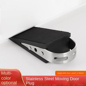 Cuneo per porta antivento in gomma anticollisione senza foro in acciaio inossidabile 304 - Product Image 2