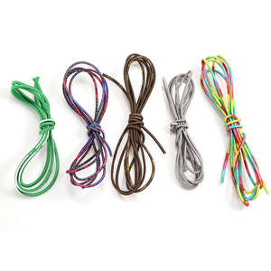 เชือกยางยืดถักกลมหลากสีแบบกำหนดเอง ขายส่ง ขนาด 3 มม. 5 มม. เชือกยางยืดหลากสีจำนวนมาก - Product Image 6