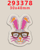 Transparent Flatback Resin Wholesale for Mobile Case Keychain DIY Craft Decoration <strong>Easter</strong> <strong>Ribbon</strong> 10pcs - Product Image 4